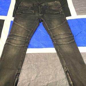 Men Biker Jeans